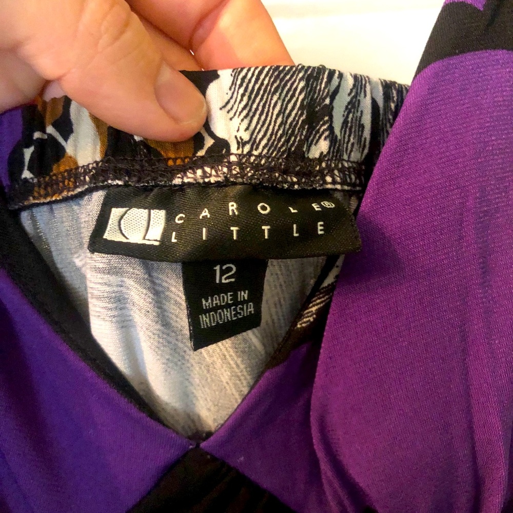 Purple Sexy Floor Length Dress
